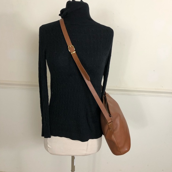 Vintage Coach British Tan crossbody bag ITALY - Picture 9 of 13